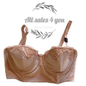 Victoria’s Secret Velvet Crop Top/Bralette/Corset